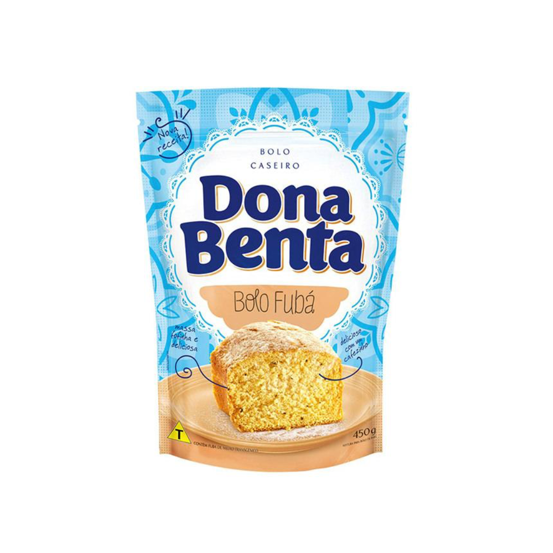 Dona Benta Mistura para Bolo: Fubá (450g).